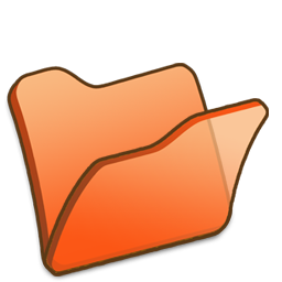 Folder orange icon free download as PNG and ICO formats, VeryIcon.com